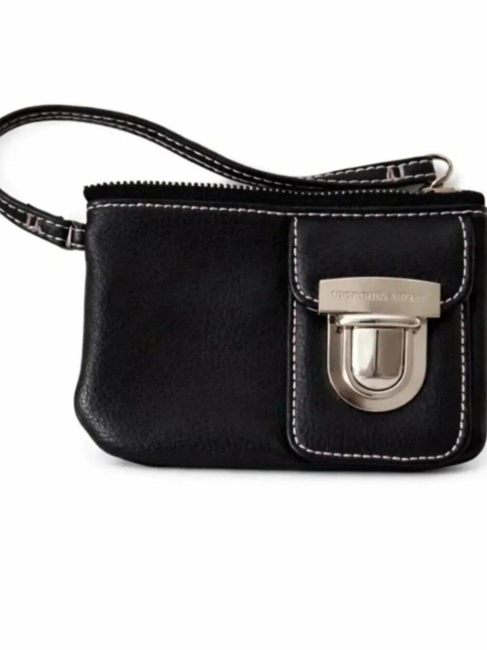 Victoria's Secret Y2K Leather Wristlet